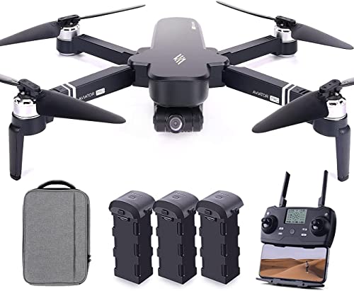 GPS Drones with 4K Camera & 3 Batteries