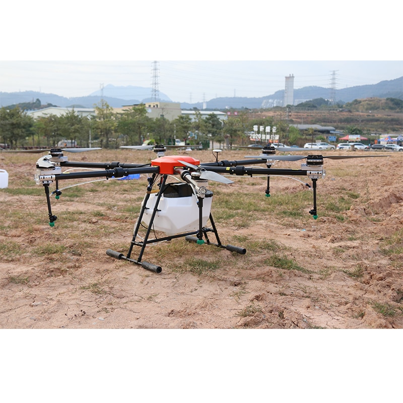 Agricultural Spraying Drone: 30L Capacity, Waterproof Hexacopter