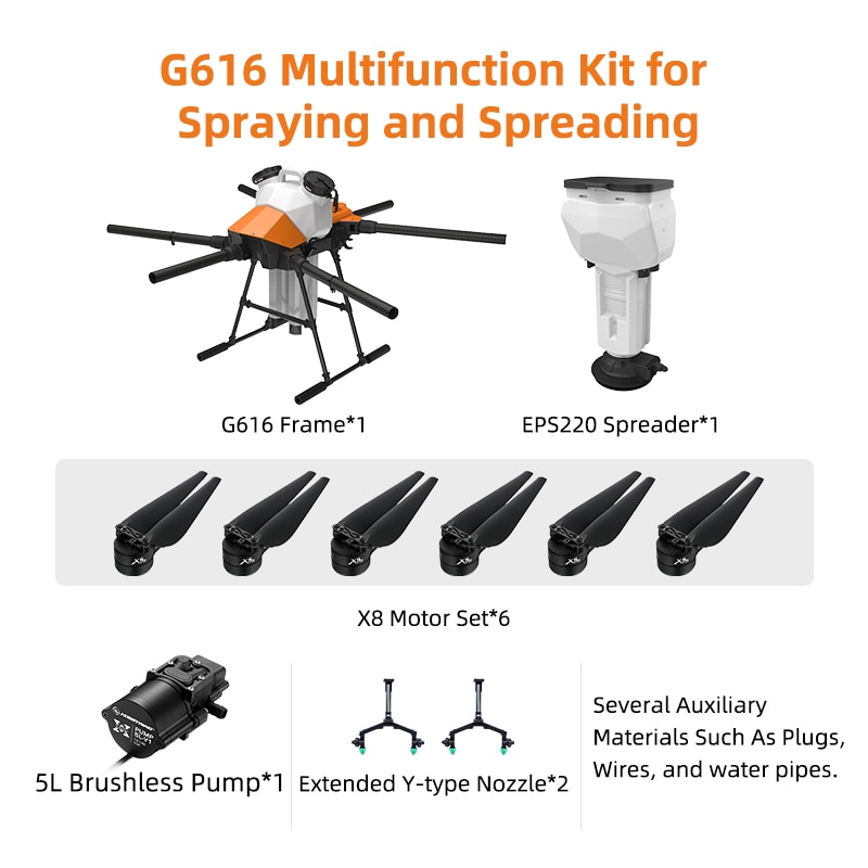 Agriculture Drone Spreading System - Multifunctional Kit