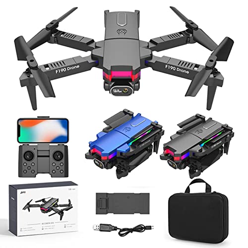 Foldable Pocket Drone with Dual 4K Camera - Adults & Kids