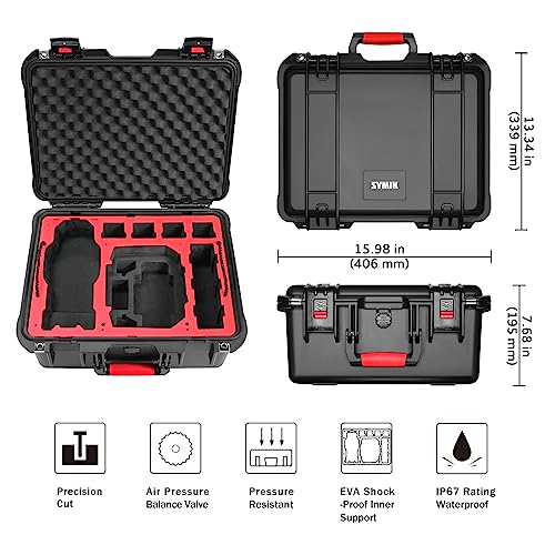SYMIK Waterproof Carrying Case for DJI Mavic 3 Pro