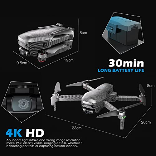 GD96 Pro: 4K Night Vision Drone, 60-Min Flight