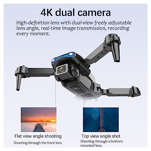 Foldable Mini Drone with 4K Dual HD Camera