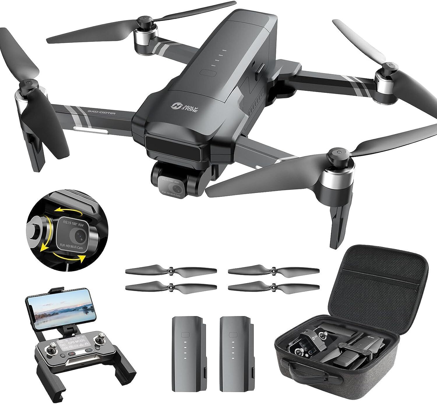 Holy Stone HS600 FPV Drones, Adults Edition