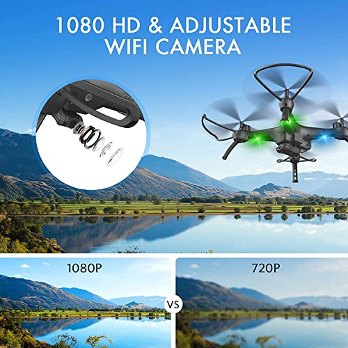 1080P HD Camera Drones - Safe & Easy Control