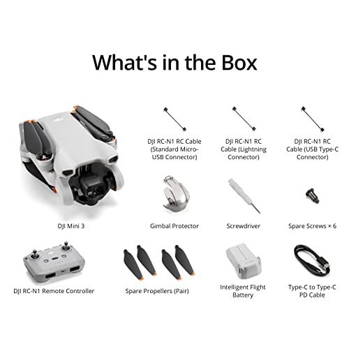DJI Mini 3 - Compact Foldable 4K Camera Drone