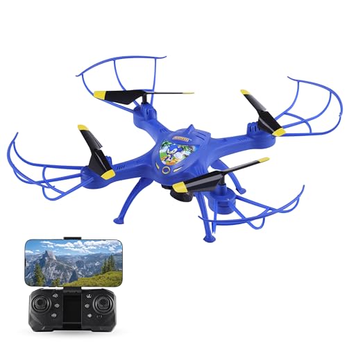 Sonic Sky Racer Drone - WiFi Camera, 3D Flips