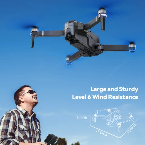 F11Pro Camera Drones for Adults - Black