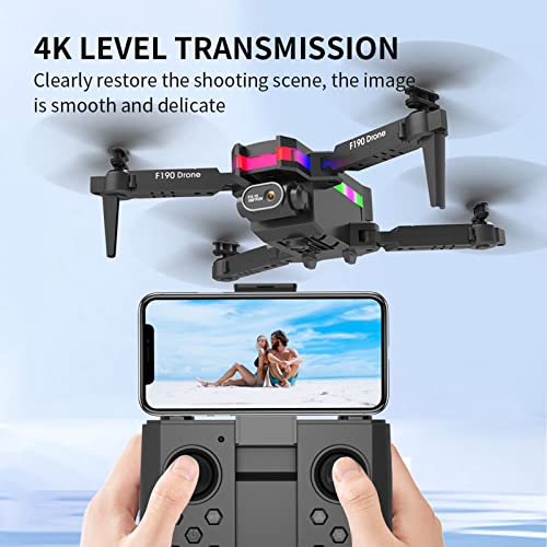 foldable dual 4K camera mini drone