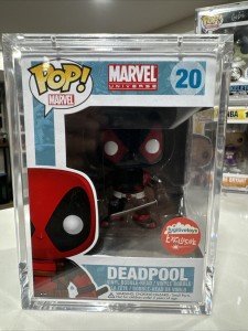 Funko Pop! Vinyl Marvel #20 Deadpool Black/Red Inverse Fugitive Toys Exclusive Figure