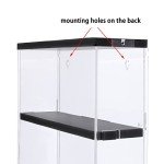 Wall-Mounted Acrylic Display Case for Vinyl Figures