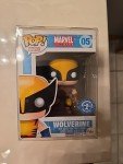 Funko Pop! Vinyl Marvel #05 Wolverine Brown Suit - Exclusive Figure