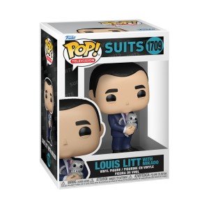 Funko Pop! Vinyl Television #1709 Suits Louis Litt With Mikado Figure