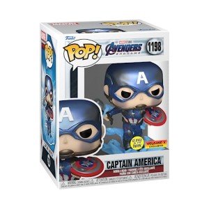 Funko Pop! Vinyl Marvel - The Avengers Endgame #1198 Captain America Glow In The Dark