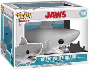 Funko Pop! Movies: Jaws - Jaws with Diving Tank 6" Figure