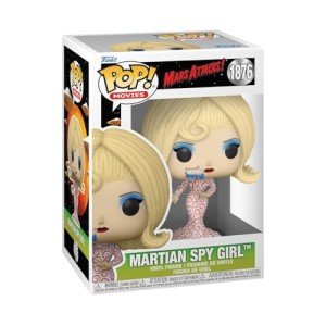Funko Pop! Movies: Mars Attacks! #1876 Martian Spy Girl Figure