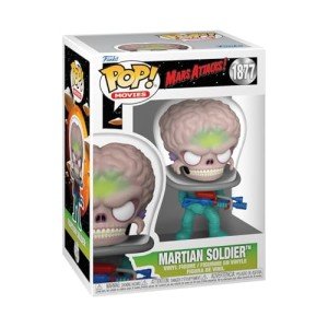Funko Pop! Movies: Mars Attacks! #1875 Martian Soldier with Blaster Figure