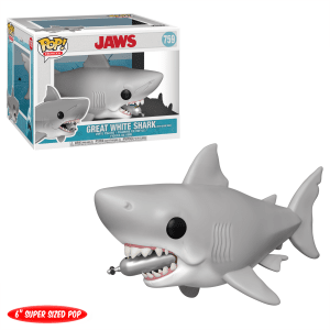 Funko Pop! Movies: Jaws - Jaws with Diving Tank 6" Figure