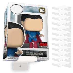 12-Pack White Acrylic Funko Pop Display Cases