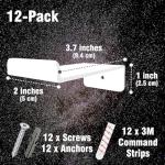 12-Pack White Acrylic Funko Pop Display Cases