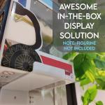 12-Pack White Acrylic Funko Pop Display Cases