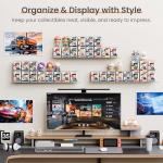 Acrylic Floating Shelves - 6 Pack Wall Storage