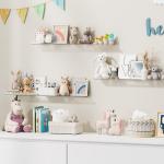 Acrylic Floating Shelves - 6 Pack Wall Storage