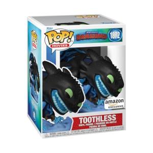 Funko Pop! Movies: How To Train Your Dragon #1872 Toothless With Lightning Figure