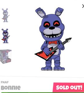 Youtooz Five Nights at Freddys Bonnie Vinyl Figure