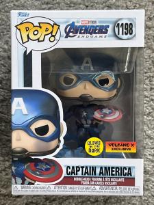 Funko Pop! Vinyl Marvel - The Avengers Endgame #1198 Captain America Glow In The Dark