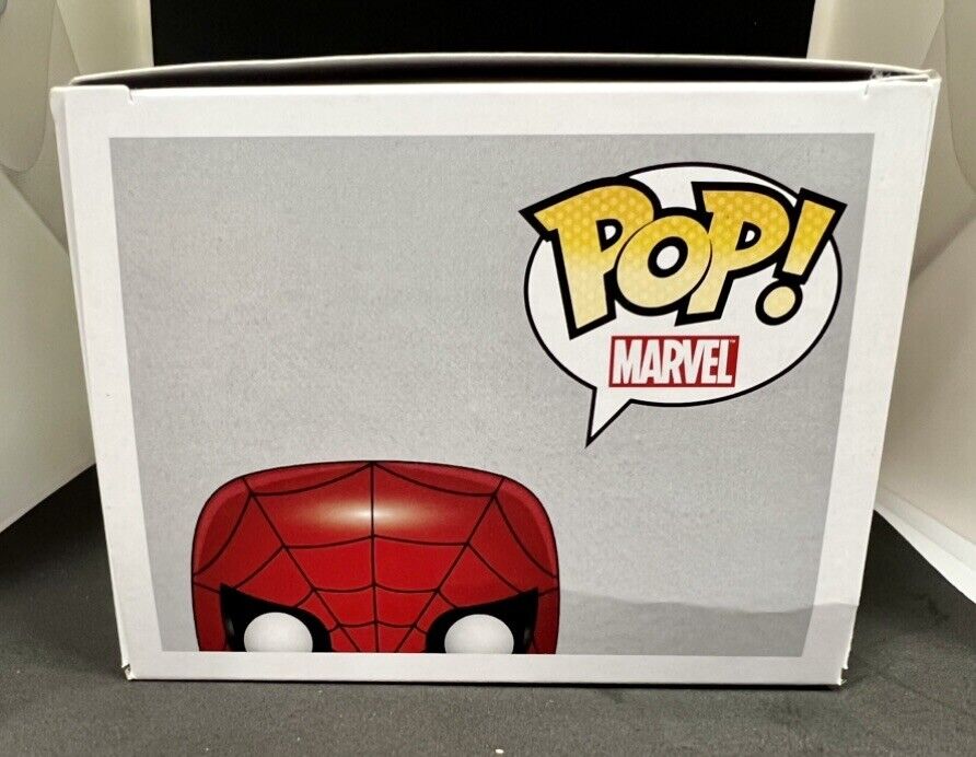 Funko Pop! Vinyl Marvel #03 Spider-Man Figure - Black & White Fugitive Toys Exclusive