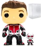 Funko Pop! Marvel #87 Ant-Man Unmasked Figure (Marvel Collector Corps)