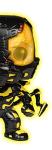 Funko Pop! Marvel #86 Yellowjacket Figure (Glow-in-the-Dark Amazon Exclusive)