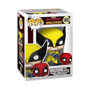 Funko Pop! Marvel #1403 Deadpool & Wolverine - Wolverine with Babypool Figure