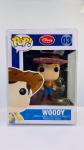 Funko Pop (2011) #03 WOODY Toy Story Red Disney Store Logo Vaulted (Stained Box)