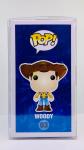Funko Pop (2011) #03 WOODY Toy Story Red Disney Store Logo Vaulted (Stained Box)