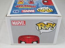 Funko Pop! Vinyl Marvel #03 Spider-Man Red & Black Hot Topic Exclusive Figure