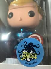 Funko Pop! Vinyl Marvel #06 Captain America Unmasked - 2014 Comikaze Exclusive Figure
