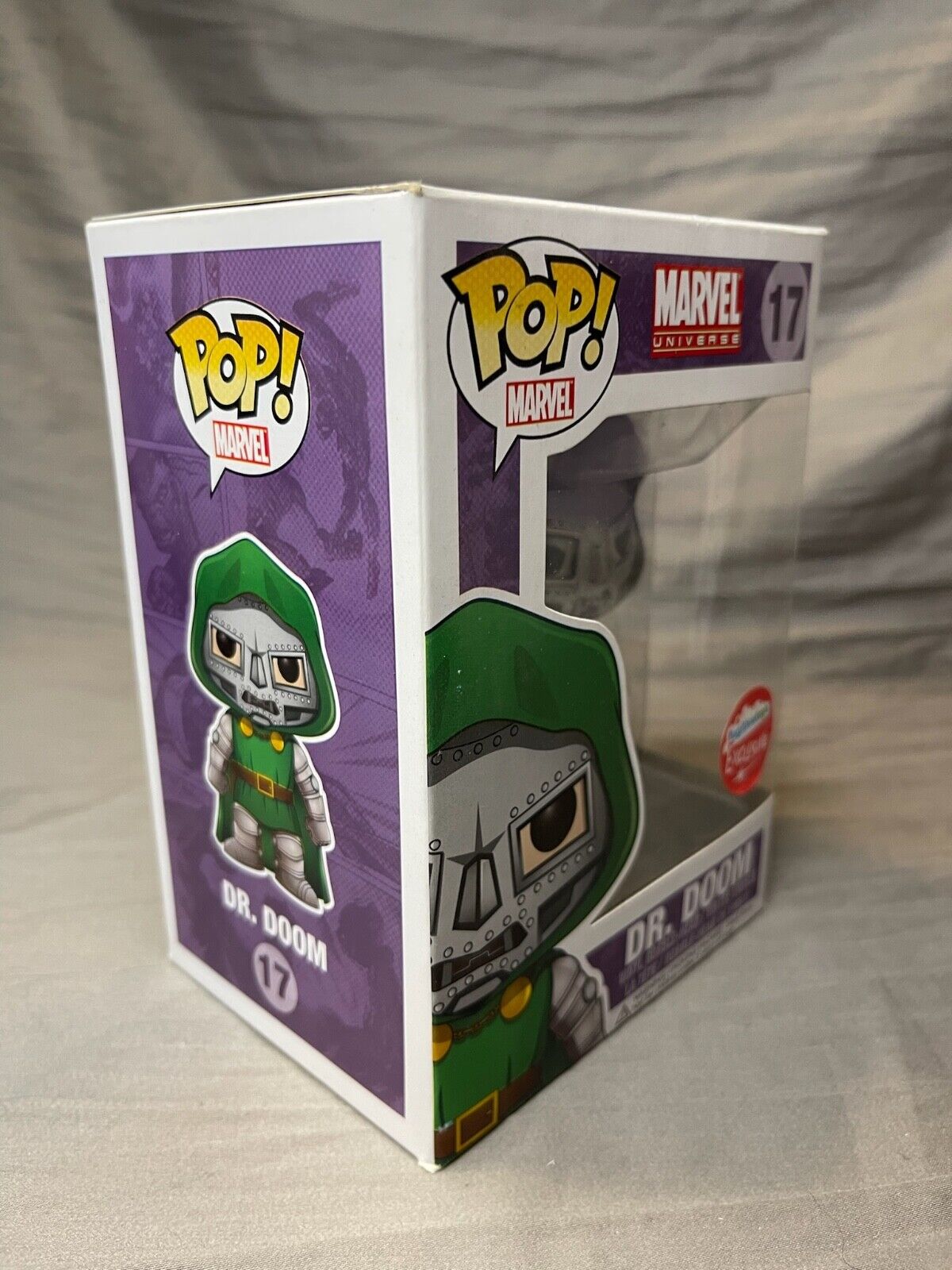 Funko Pop! Vinyl Marvel #17 Dr. Doom Black and White Fugitive Toys Exclusive Figure