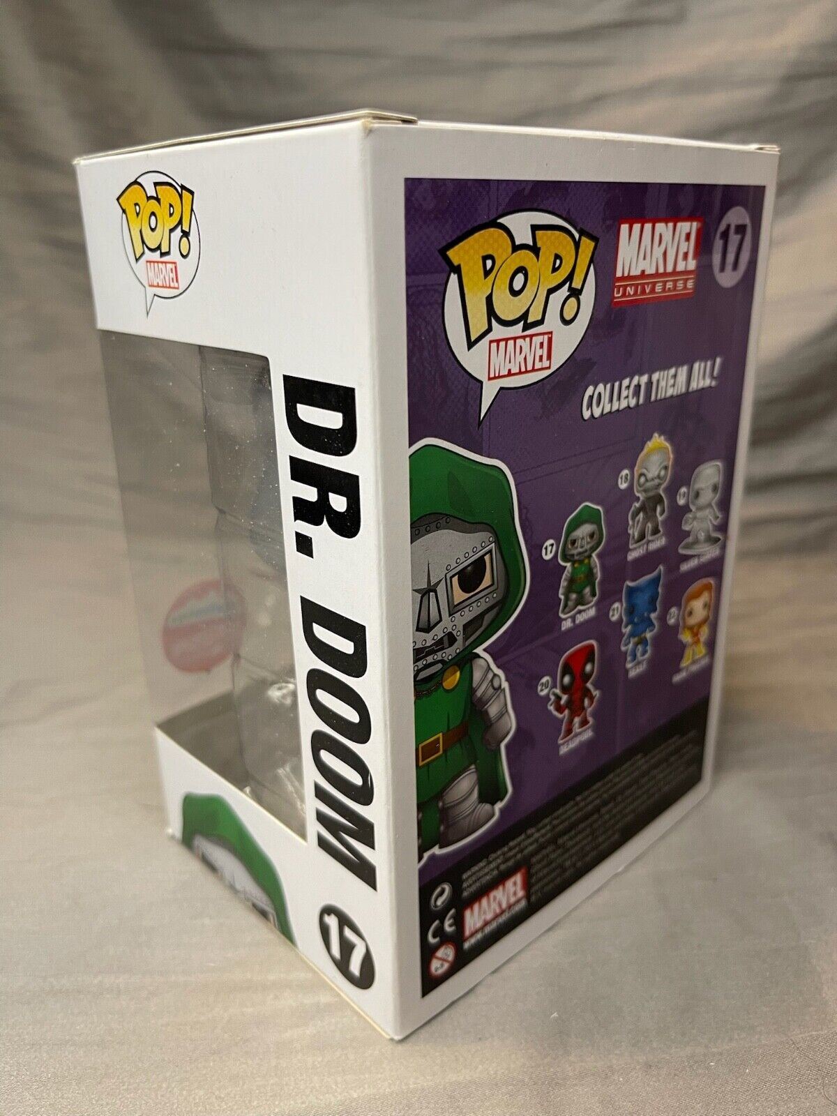 Funko Pop! Vinyl Marvel #17 Dr. Doom Black and White Fugitive Toys Exclusive Figure