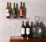 6-Pack 15-Inch Floating Acrylic Display Shelves