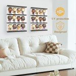 Wall-Mounted Acrylic Display Case for Vinyl Figures