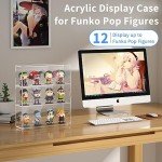 AITEE Acrylic Display Case for Mini Funko Pops