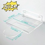 Transparent Wall Shelves for Vinyl Figure Display
