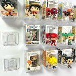Transparent Wall Shelves for Vinyl Figure Display