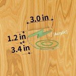 10 Transparent Acrylic Shelves for Vinyl Figures