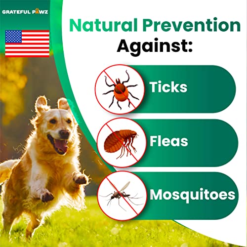 Natural Flea & Tick Prevention Chewables for Dogs