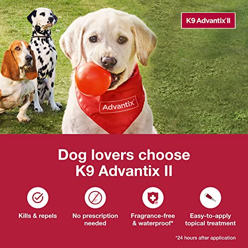 XL K9 Advantix II: Flea & Tick Prevention