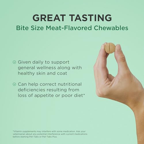 Pet-Tabs Plus Chewable Multivitamin for Dogs 60ct