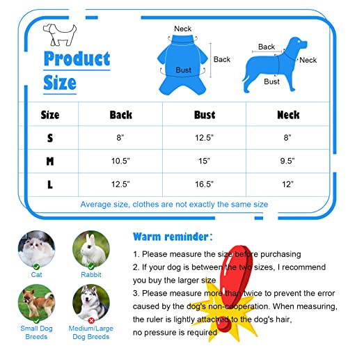 6 Pack Soft Summer Shirts for Small Dogs